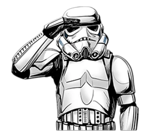 🤚 Стикер «Star Wars Imperial» для Telegram