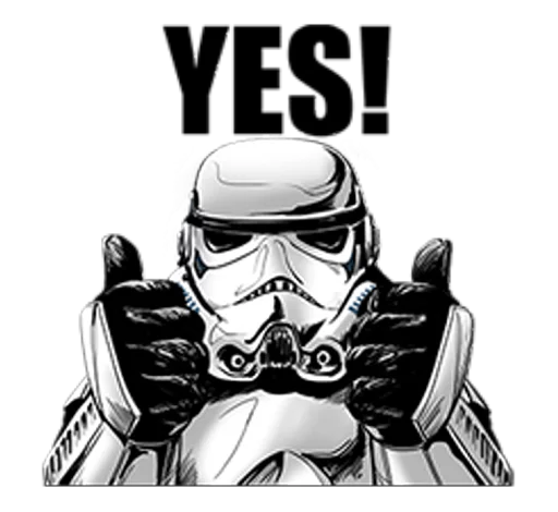👍 Стикер «Star Wars Imperial» для Telegram
