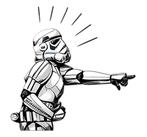 🤣 Стикер «Star Wars Imperial» для Telegram