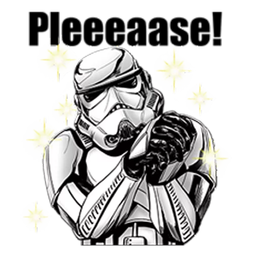 🙏 Стикер «Star Wars Imperial» для Telegram