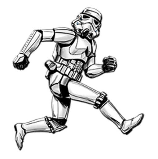 🏃 Стикер «Star Wars Imperial» для Telegram
