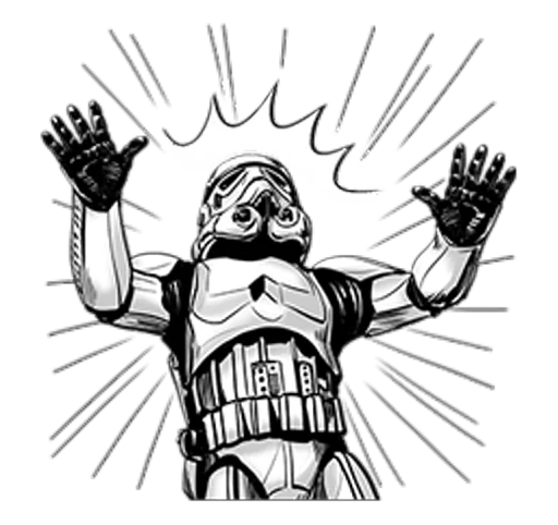 😵 Стикер «Star Wars Imperial» для Telegram