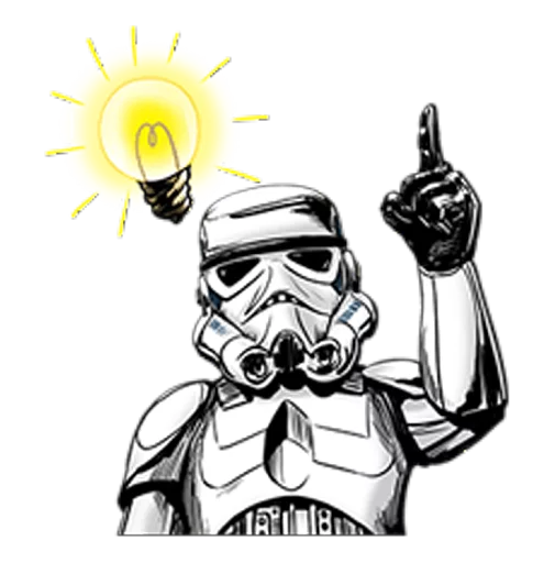 ☝ Стикер «Star Wars Imperial» для Telegram