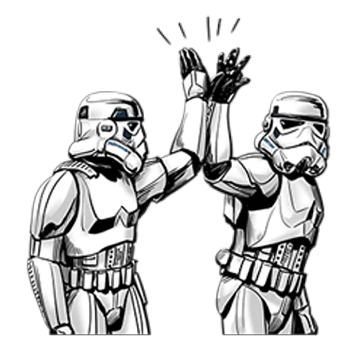 🤝 Стикер «Star Wars Imperial» для Telegram