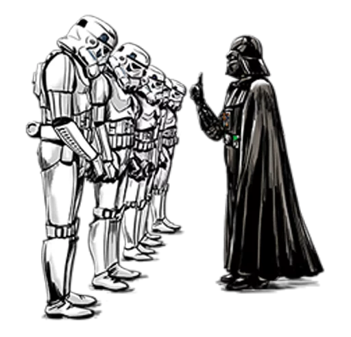 ☝ Стикер «Star Wars Imperial» для Telegram