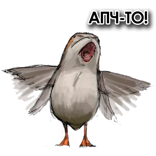 🤧 Стикер «Star Wars Porgs» для Telegram