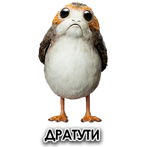 Стикерпак Star Wars Porgs для Telegram