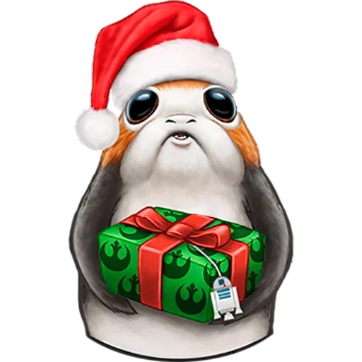 🎄 Стикер «Star Wars Porgs» для Telegram