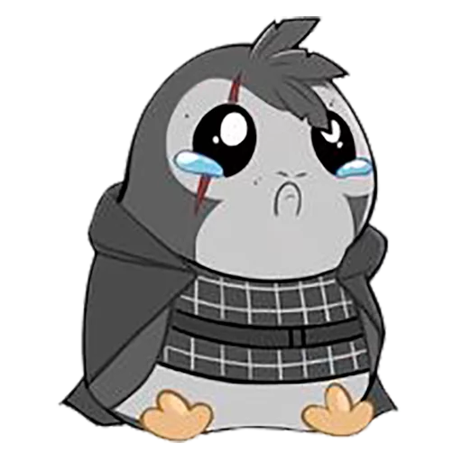 😭 Стикер «Star Wars Porgs» для Telegram
