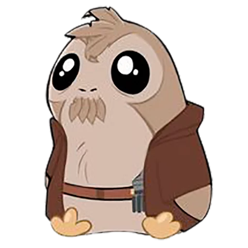 👴 Стикер «Star Wars Porgs» для Telegram