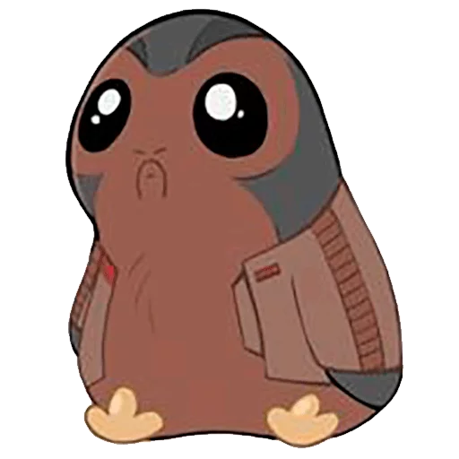 👳 Стикер «Star Wars Porgs» для Telegram