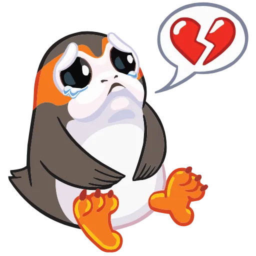 💔 Эмодзи «Порги» для Telegram
