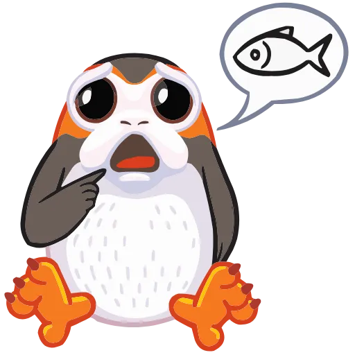 😋 Эмодзи «Порги» для Telegram
