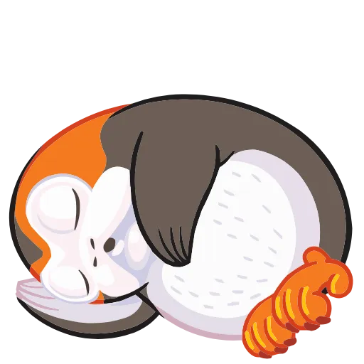 😴 Эмодзи «Порги» для Telegram