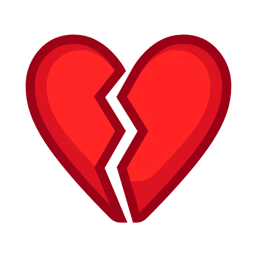 💔 Эмодзи «Static Reactions» для Telegram