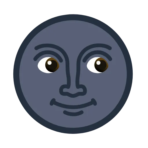 🌚 Эмодзи «Static Reactions» для Telegram