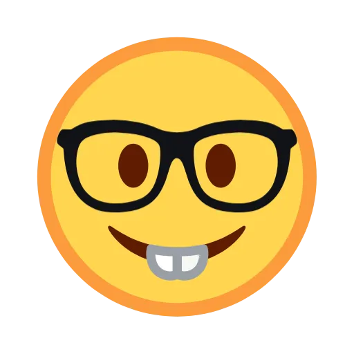 🤓 Эмодзи «Static Reactions» для Telegram