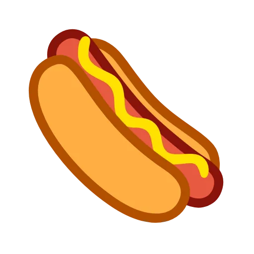 🌭 Эмодзи «Static Reactions» для Telegram