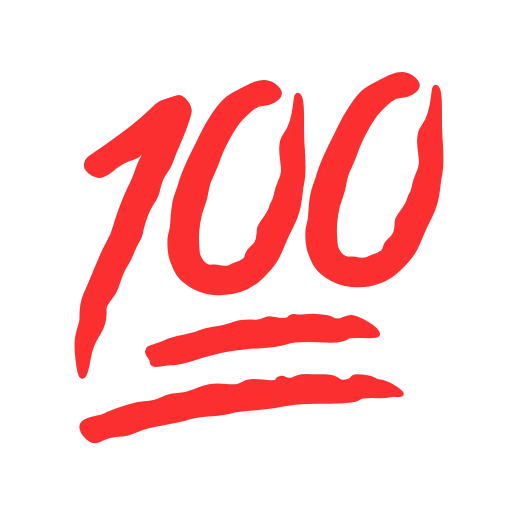💯 Эмодзи «Static Reactions» для Telegram