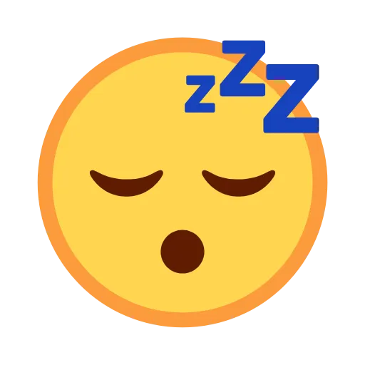 😴 Эмодзи «Static Reactions» для Telegram