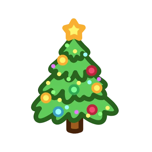 🎄 Эмодзи «Static Reactions» для Telegram