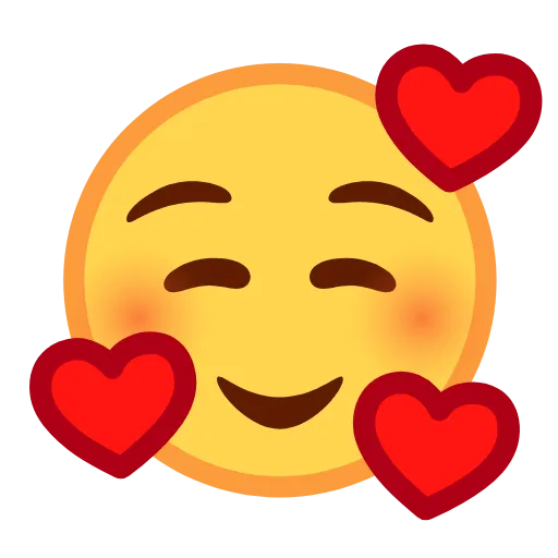 🥰 Эмодзи «Static Reactions» для Telegram