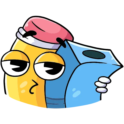 🤗 Эмодзи «Канцелярики» для Telegram