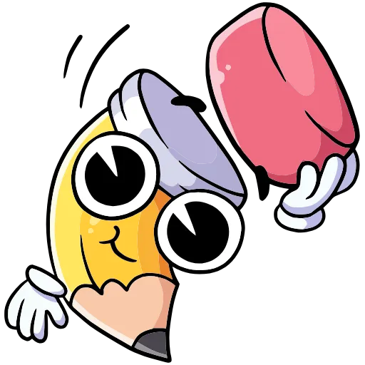 🤠 Эмодзи «Канцелярики» для Telegram