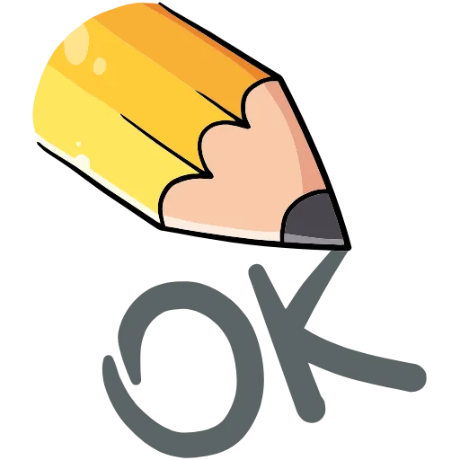 👌 Эмодзи «Канцелярики» для Telegram