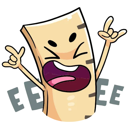 🤘 Эмодзи «Канцелярики» для Telegram