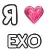 Стикер 26 Love K