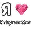 Стикер 23 Love K
