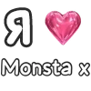 Стикер 56 Love K