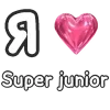 Стикер 47 Love K