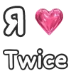 Стикер 3 Love K