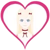 Стикер 55 Love K