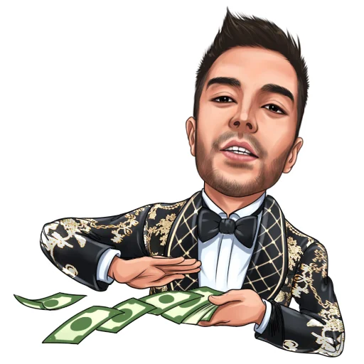 💵 Стикер «stavkauz» для Telegram