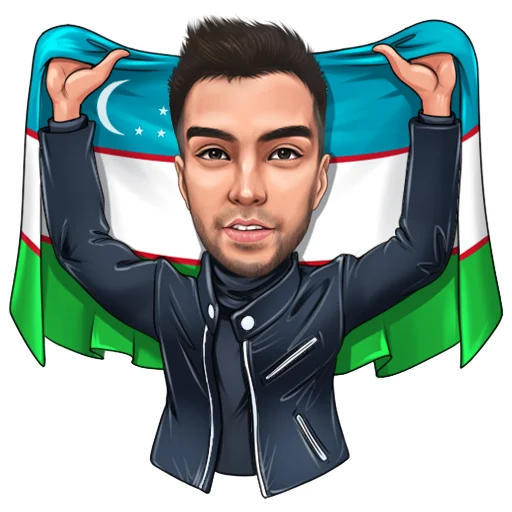 🇺🇿 Стикер «stavkauz» для Telegram