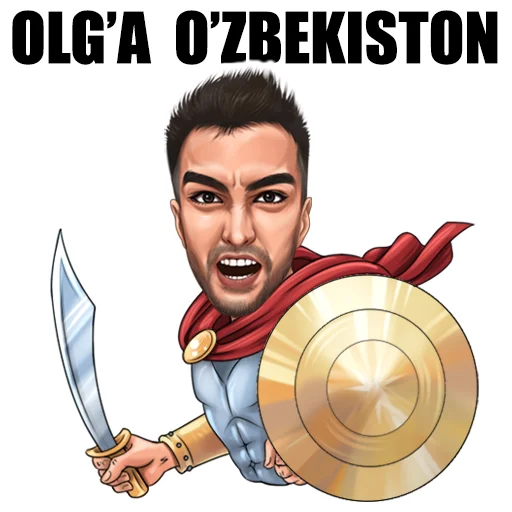 🇺🇿 Стикер «stavkauz» для Telegram