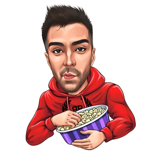 🍿 Стикер «stavkauz» для Telegram