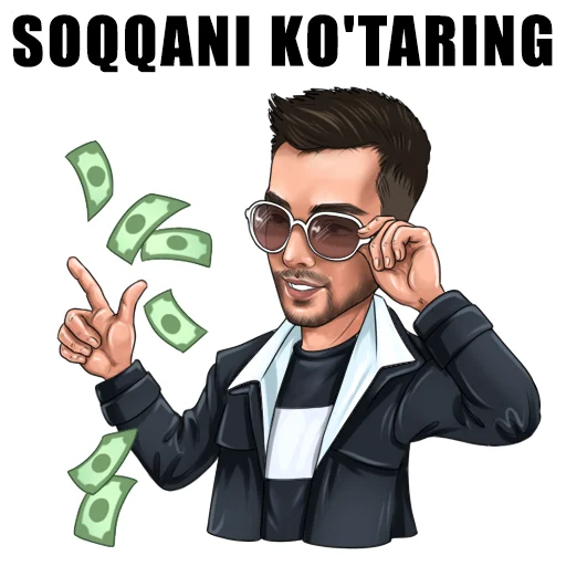 💵 Стикер «stavkauz» для Telegram