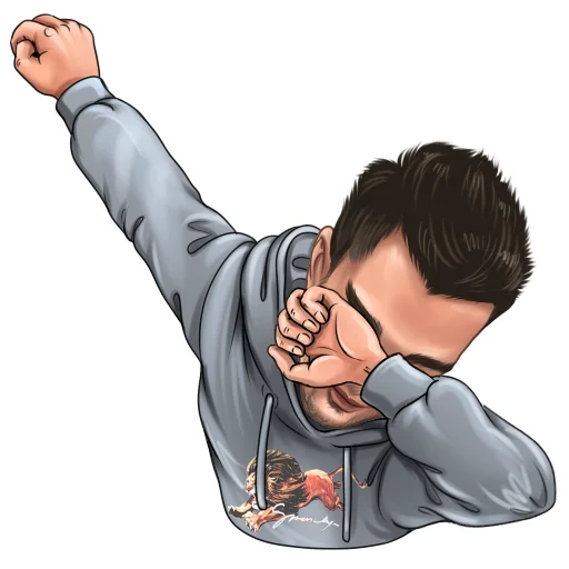😎 Стикер «stavkauz» для Telegram
