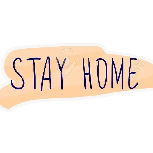 Стикерпак Stay Home для Telegram — скачать