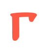 ☀ Эмодзи «Буквы разного цвета» для Telegram