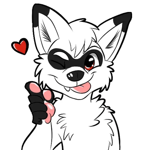 🤨 Стикер «Stay Fluffy» для Telegram