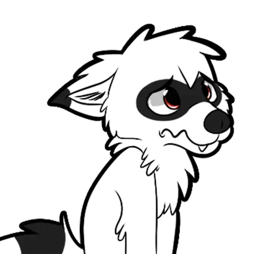 🤨 Стикер «Stay Fluffy» для Telegram