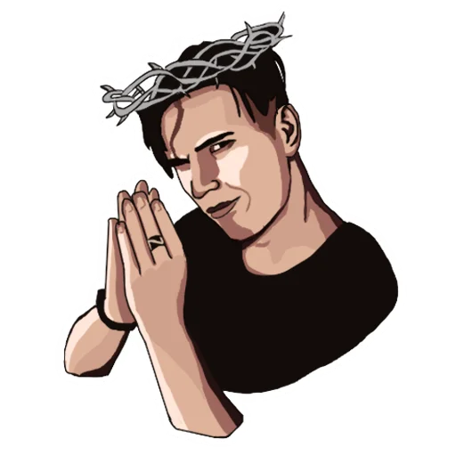 🙏 Стикер «Из Провинции» для Telegram