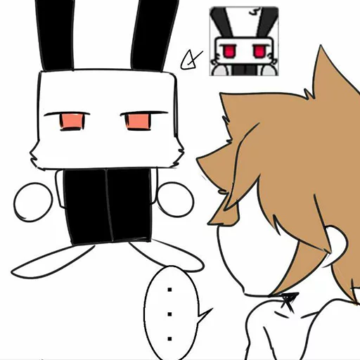 🐰 Стикер «Changed» для Telegram
