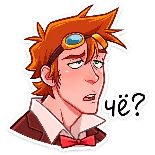 😔 Стикер «Стим • Steam boy» для Telegram