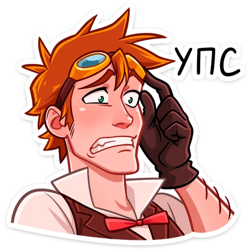 😔 Стикер «Стим • Steam boy» для Telegram